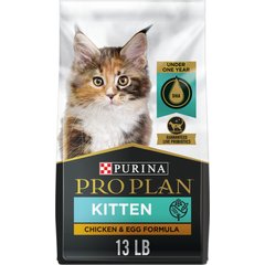 Purina Pro Plan Kitten Chicken & Egg Formula Grain-Free Kitten Food, 13-lb bag