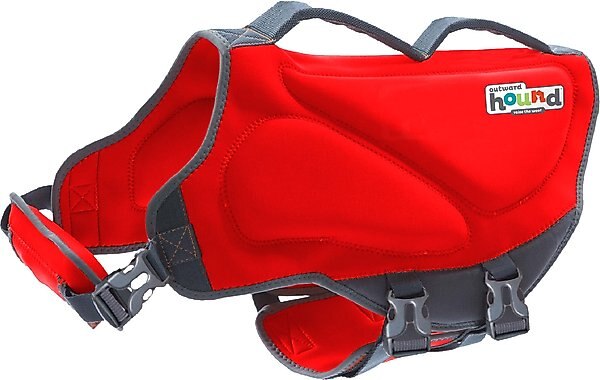Outward Hound Neoprene Dawson Swimmer Dog Life Jacket, Large slide 1 of 9