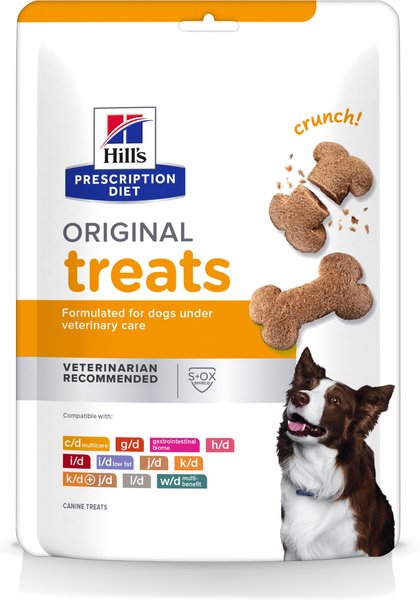 HILL'S PRESCRIPTION DIET Original Crunchy Dog Treats, 11-oz Bag - Chewy.com