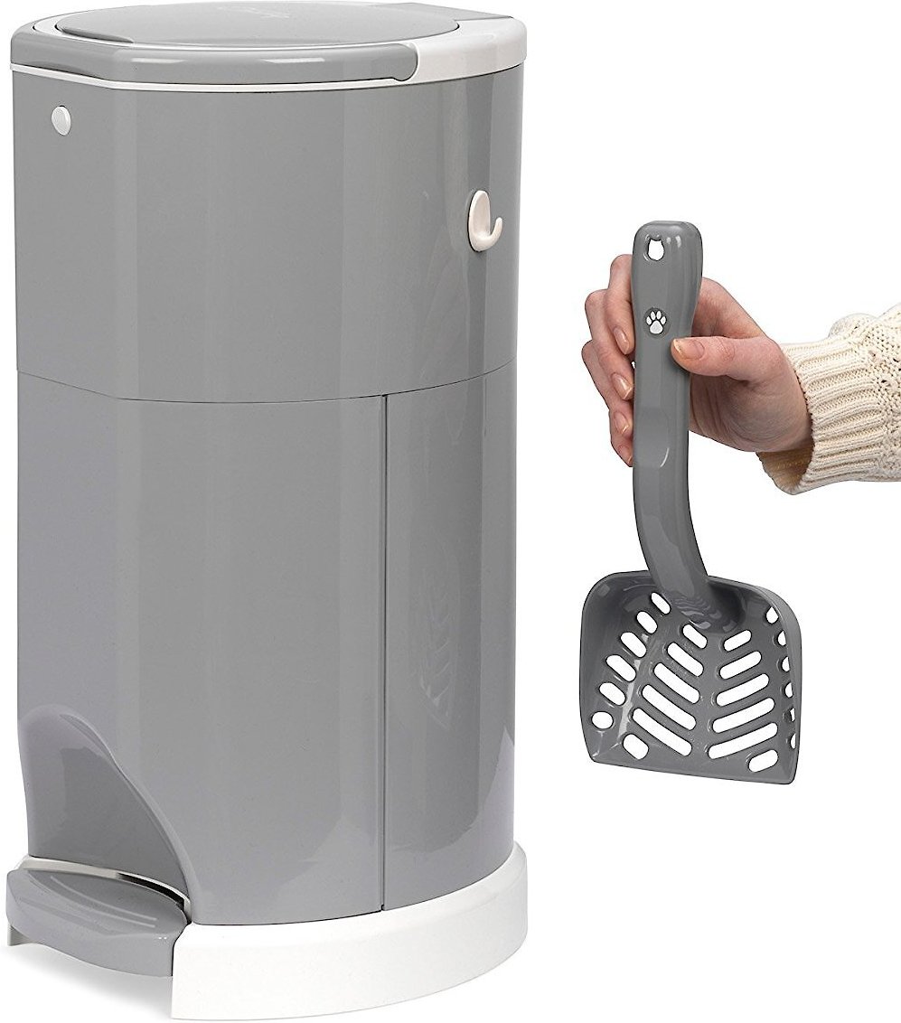 Cat litter outlet trash can