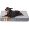 Show in main carousel: LaiFug Orthopedic Flat Dog Bed with Removable Cover, Grey Blue Plaid, Large slide 1 of 9