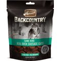 Merrick Backcountry Game Bird Real Duck Sausage Cuts Grain-Free Dog Treats, 5-oz bag