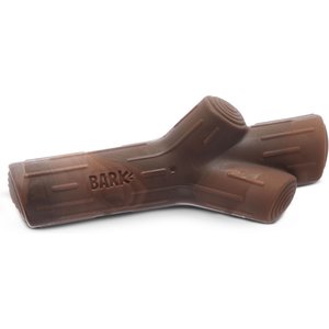 BARK Super Chewer Fall Fetch Stick Tough Dog Chew Toy, Brown