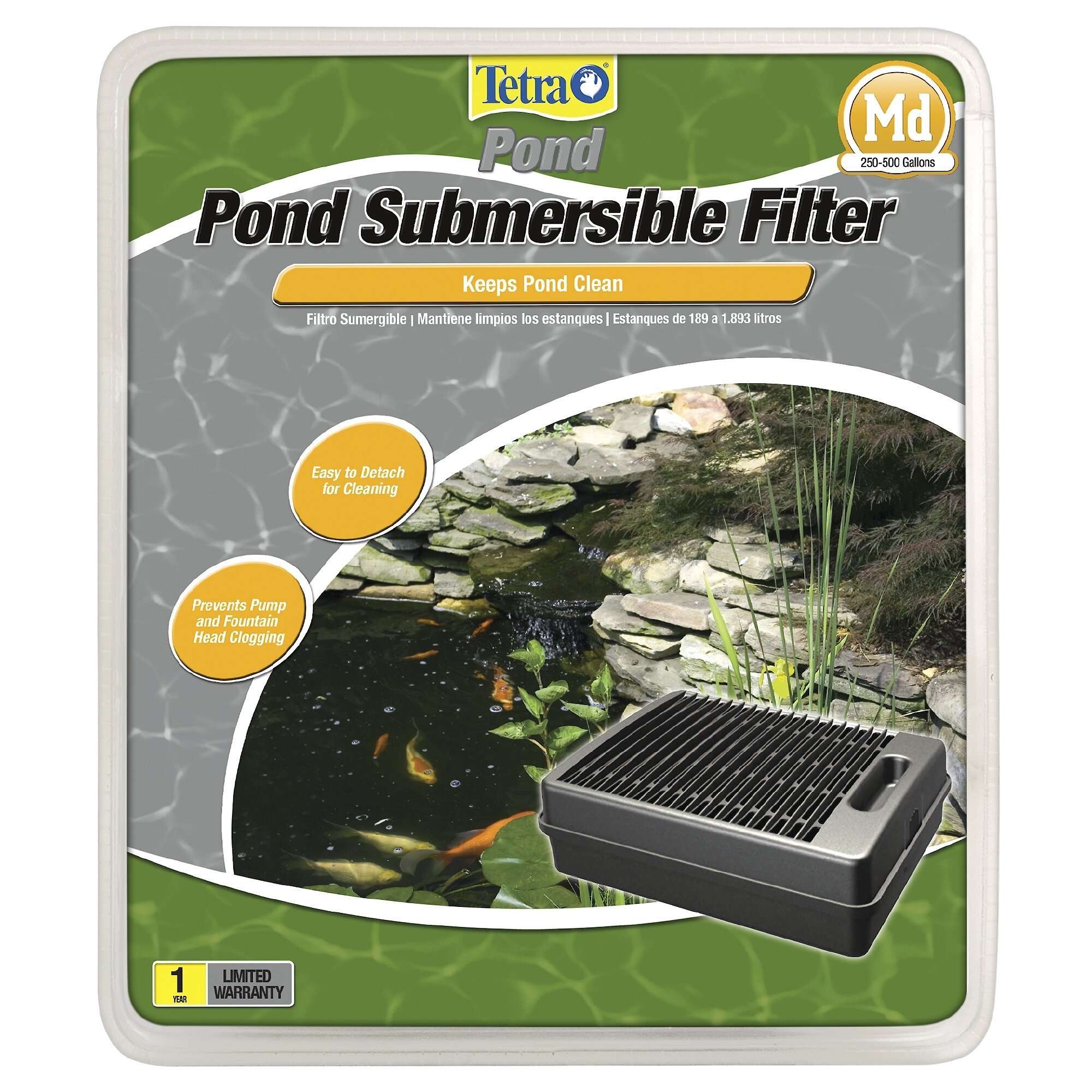 TETRA Pond Submersible Flat Box Filter Customer Questions