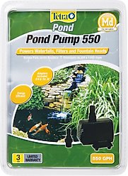 Tetra Pond Water Garden Pump, 550 GPH