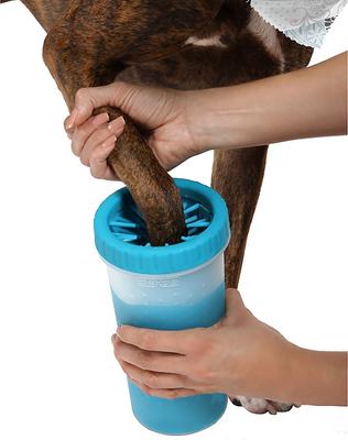 Show full view: Dexas Popware for Pets Dexas MudBuster Portable Dog Paw Cleaner, Large, Blue slide 3 of 8