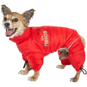 Dog Helios Thunder Full-Body Dog Jacket, Red, Small