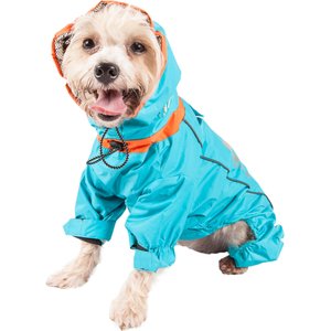 Dog Helios Weather King Full Body Dog Jacket, Blue, X-Small
