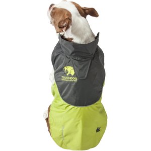 Touchdog Subzero Storm Reflective Dog Coat, Olive Green, Large