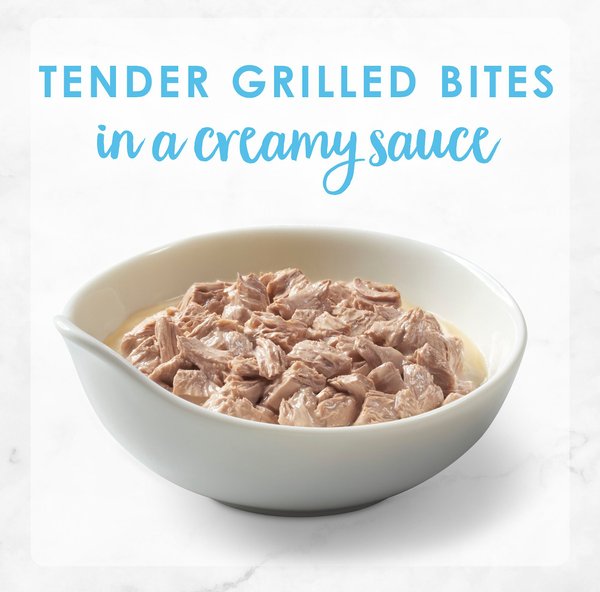 Iams Purrfect Delights Tempt Me Tuna & Mackerel Dinner Flaked in Sauce Canned Cat Food
