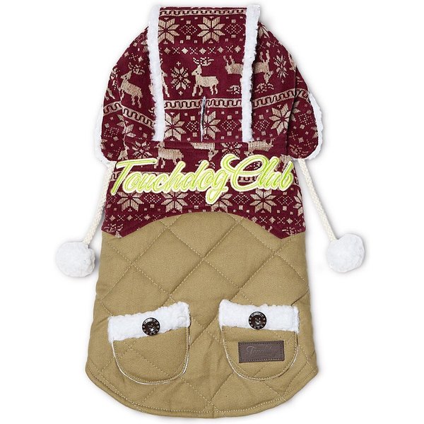 Touchdog Snowadayz Hooded Dog Sweater