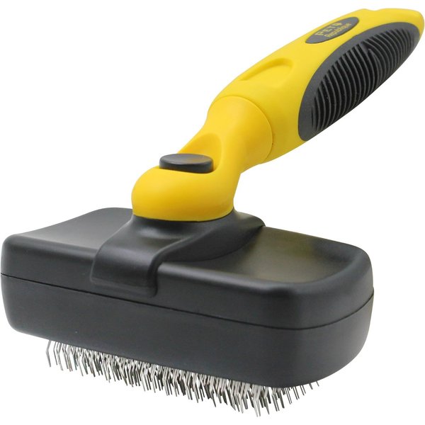 MIRACLE CARE Slicker Dog Brush, Small