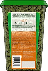 Greenies Feline Oven Roasted Chicken Flavor Adult Dental Cat Treats, 21-oz tub slide 2 of 8