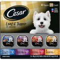 Cesar Loaf in Sauce Variety Pack Adult Wet Dog Food Trays, 3.5-oz, case of 24