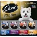 Cesar Loaf in Sauce Variety Pack Grain-Free Small Breed Adult Wet Dog Food Trays, 3.5-oz, case of 24