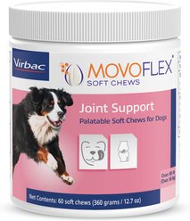 Virbac MOVOFLEX Soft Chews Joint Supplement for Large Dogs, 60 count