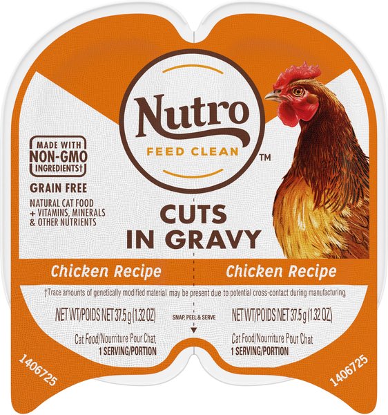 Nutro perfect portions on sale cuts in gravy