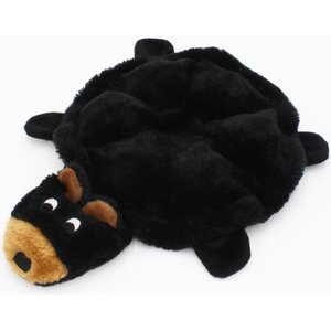 ZippyPaws Squeakie Crawler Bubba the Bear Dog Plush Toy, Brown