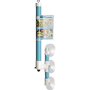 Polly's Pet Products Window & Shower Bird Perch, Large