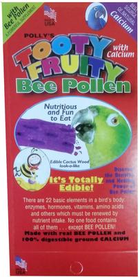 Show full view: Polly's Pet Products Tooty Fruity Bee Pollen Large Bird Perch, Flavor Varies slide 4 of 7