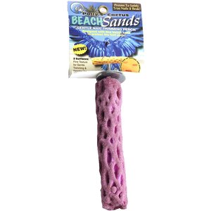 Polly's Pet Products Beach Sands Bird Perch, Color Varies, Small