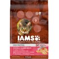 Iams ProActive Health High Protein Chicken & Salmon Recipe Adult Dry Cat Food, 13-lb bag