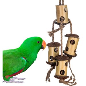 Super Bird Creations Bamboo Climb & Forage Exercise Bird Toy