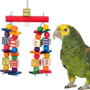 Super Bird Creations Katy's ABC Chewable Bird Toy