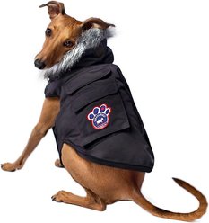 Canada Pooch Everest Explorer Premium Faux Down Insulated Dog Jacket, Black, 22