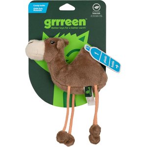 Grrreen Camel Plush Cat Toy with Catnip