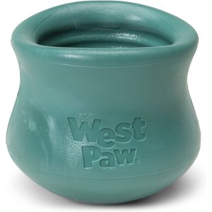 WEST PAW Zogoflex Toppl Tough Treat Dispensing Dog Chew Toy, Green ...