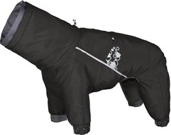 Hurtta Mudventure Overall ECO Waterproof Dog Snowsuit Coat, Raven, 10-in slide 2 of 4
