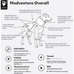 Show in main carousel: Hurtta Mudventure Overall ECO Waterproof Dog Snowsuit Coat, Raven, 10-in slide 3 of 5