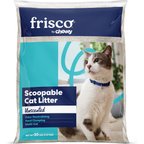 Frisco Multi-Cat Unscented Clumping Clay Cat Litter, 20-lb bag