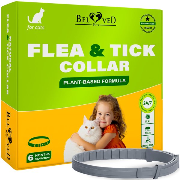 BELOVED PETS Natural Flea Tick Collar for Cats 1 count Chewy