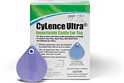 Elanco Cylence Ultra Fly & Insect Control Cattle Ear Tags, 20 count