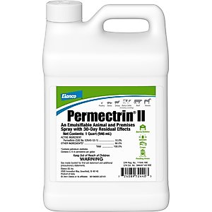 Elanco Permectrin II Farm Animal Fly & Insect Control, 1-qt bottle