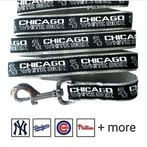 Pets First MLB Nylon Dog Leash, Chicago White Sox, Large: 6-ft long, 1-in wide