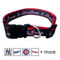 Pets First MLB Nylon Dog Collar, Atlanta Braves, X-Large: 22 to 32-in neck, 1 1/4-in wide