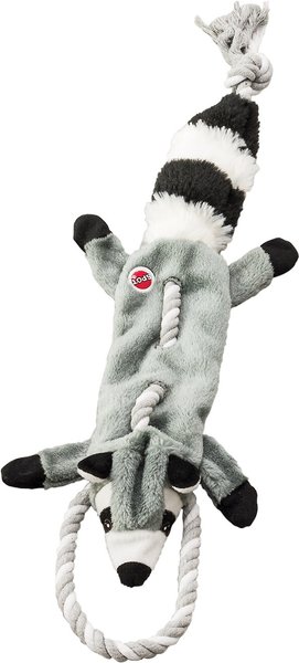 Ethical Pet Mini Skinneeez Tugs Raccoon Stuffing-Free Squeaky Plush Dog Toy slide 1 of 5