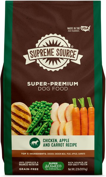 Supreme Source Grain-Free Chicken, Apple & Carrot Recipe Dry Dog Food