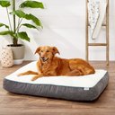 Frisco Pillow Cat & Dog Bed with Removable Cover, Gray, X-Large