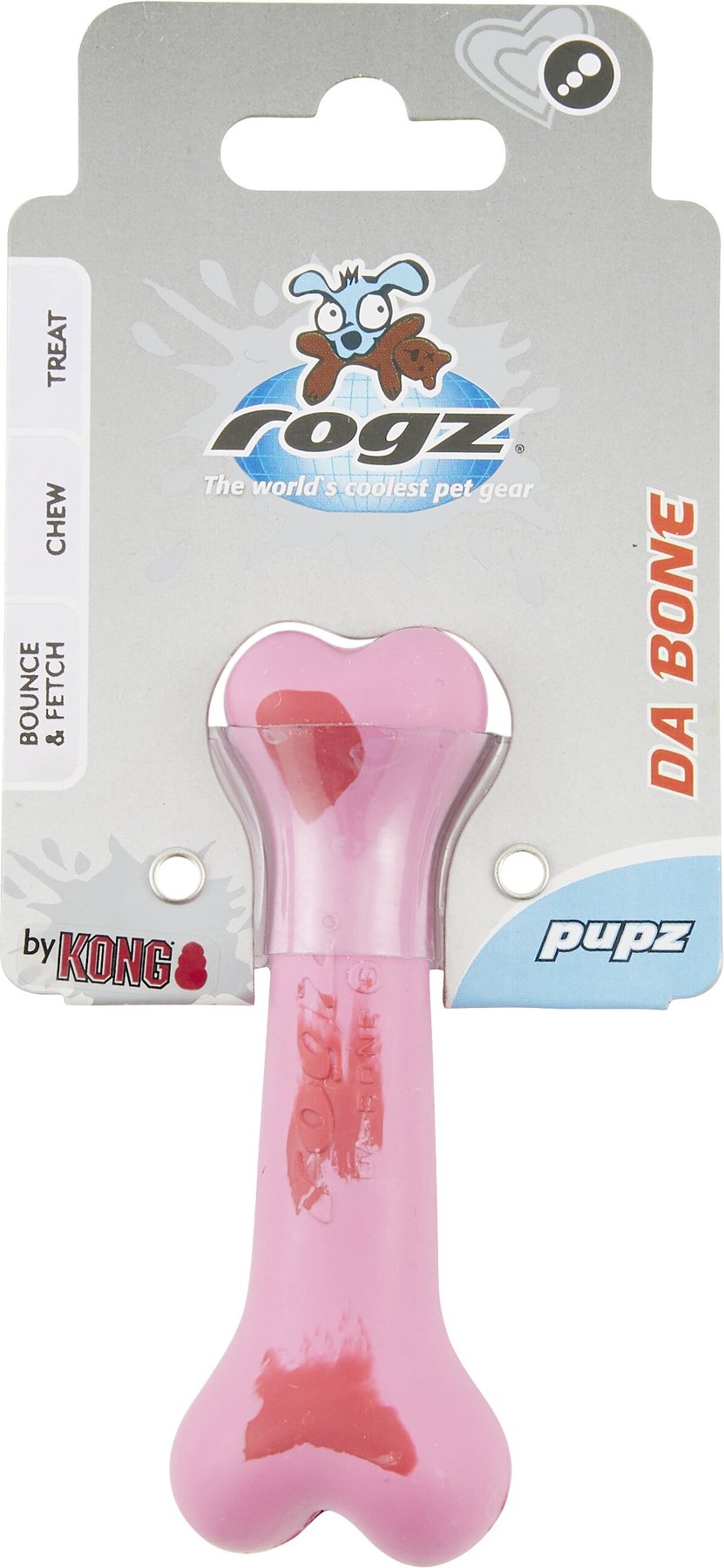 rogz pupz da bone chew toy