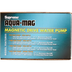 Danner Supreme Magnetic Drive Pump, 950-GPH