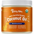 Zesty Paws Coconut Oil Skin & Coat Digestive Liquid Topper Supplement for Dogs, 16-oz jar
