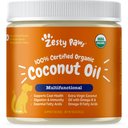 Zesty Paws Coconut Oil Skin & Coat Digestive Liquid Topper Omega Supplement for Dogs, 16-oz jar