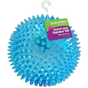 Nerf Two Tone TPR Spike Ball Dog Toy, Large