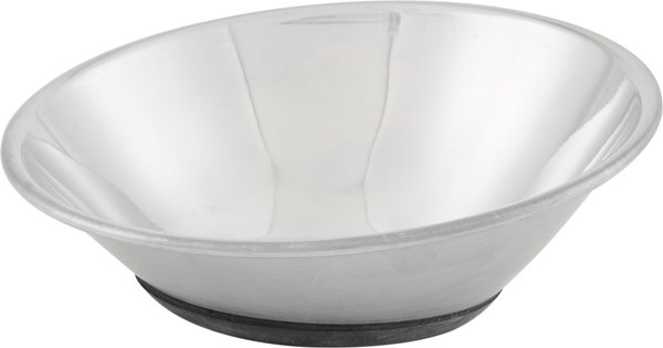 OurPets Tilt-A-Bowl Rubber-Bonded Non-Skid Stainless Steel Dog Bowl, 2.5-cup slide 1 of 4