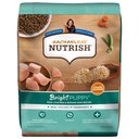 Rachael Ray Nutrish Bright Puppy Natural Real Chicken & Brown Rice Recipe Dry Dog Food, 14-lb bag