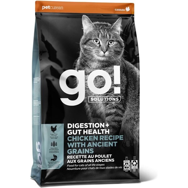 Go! Solutions Skin + Coat Care Chicken Recipe Dry Cat Food